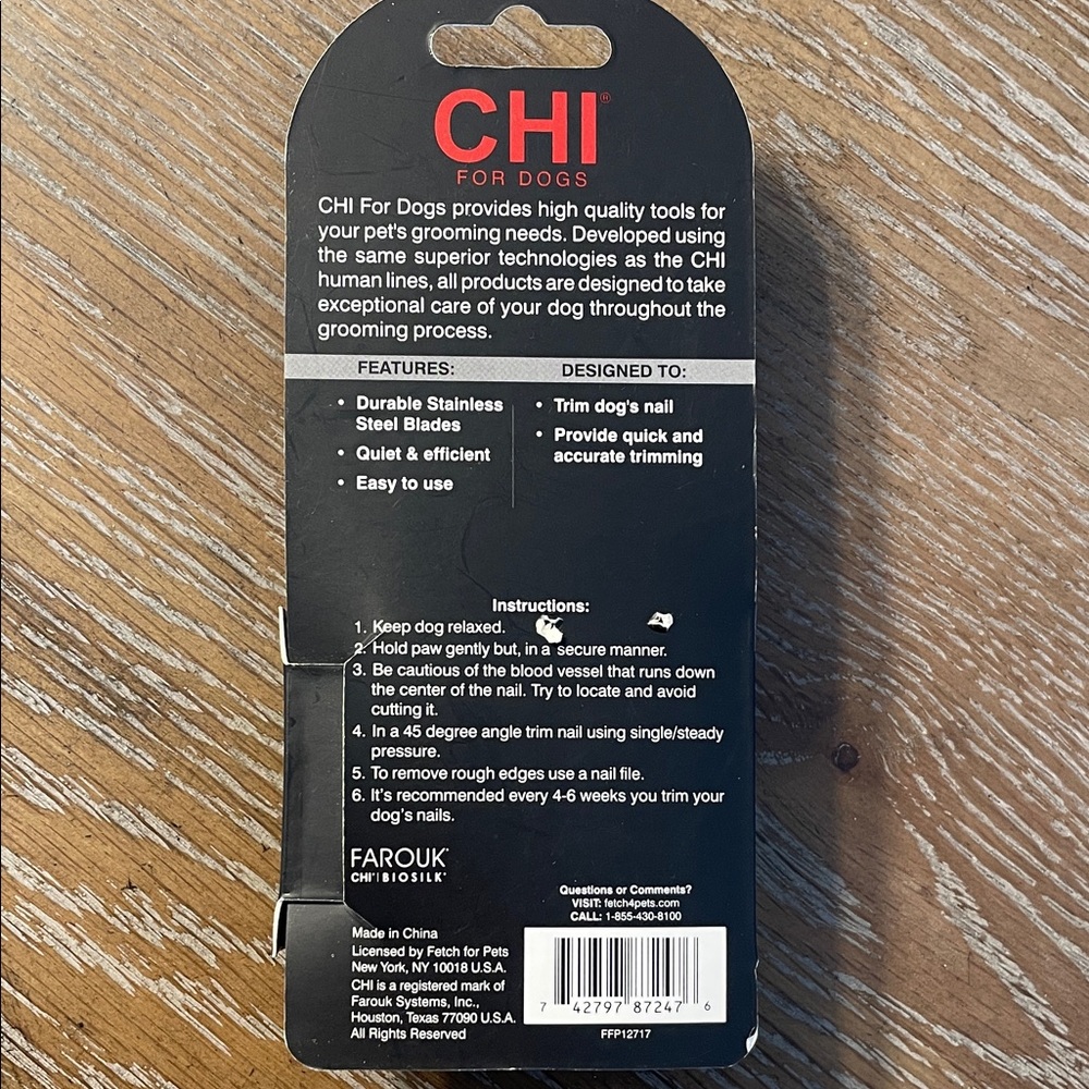 CHI Guillotine Nail Trimmer for Dogs - Picture 3 of 5